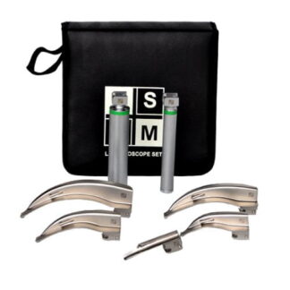 4-Blade-Laryngoscope-Set